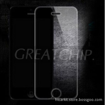 High quality mobile phone 0.26mm 2.5d anti-scratch 9h tempered glass screen protector for iphone 6